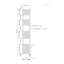 Arneisha Straight Towel Rail Heated Towel Rails-2106645849-2106645848