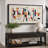 Abstract Vibrant Color Blocks " Abstract Mechanical Symphony Geometric Shapes And Lines Modern Art Relax Warm Extra Large Pictures "-98042293-111176743