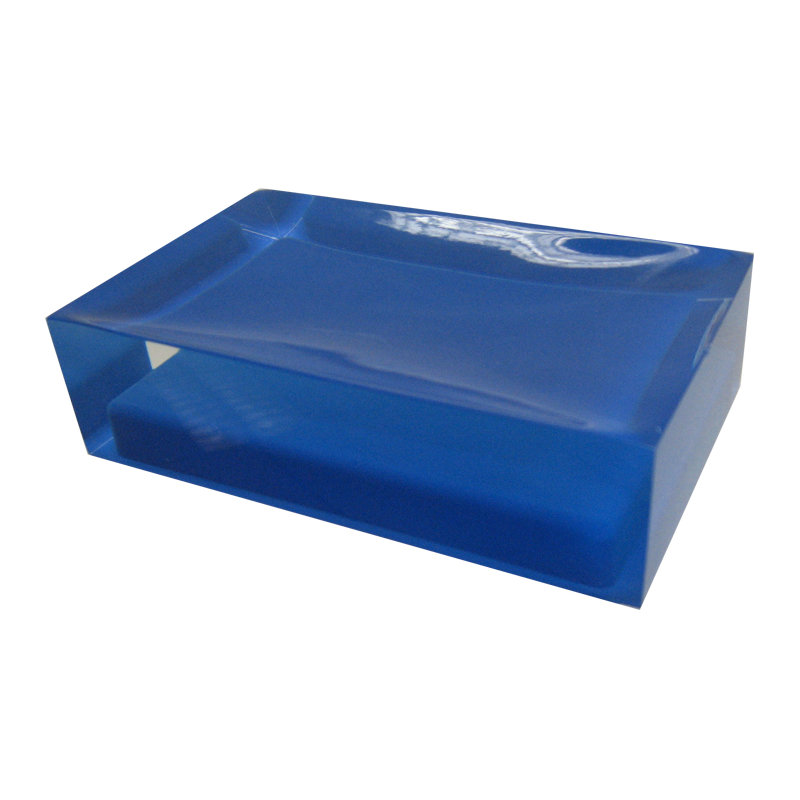 Picard Soap Dish, Glossy Blue