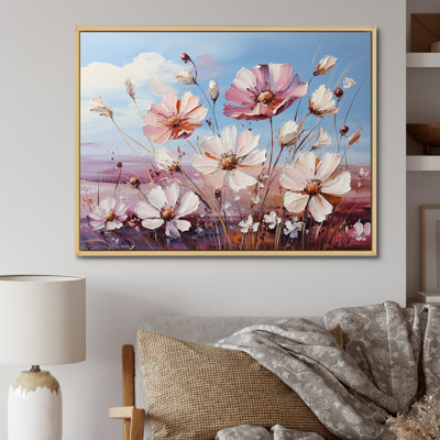 " Purple Wildflowers Farmhouse Charm "