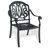 5-Piece Set Of Cast Aluminum Patio Furniture With Brown Cushions(Same Sku:W1710S00091)