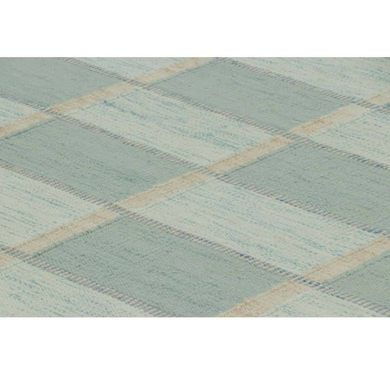Scandinavian Wool Geometric Area Rug, Rectangle 8' x 10'