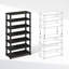 Ensemble de 2 tablettes debout multi-usages Ebern Designs Lynde, pin ambré / noir-1802933999