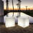 Cube Square Outdoor Side Table , in. W in. D-50759727