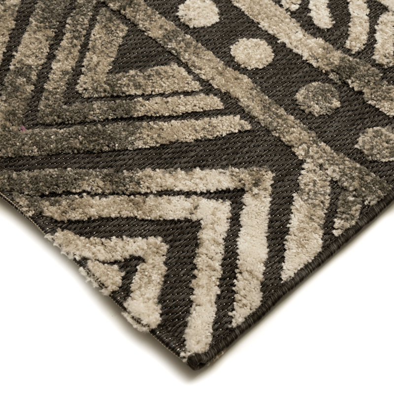 Miraloma Moroccan Indoor / Outdoor Area Rug, Rectangle 120cm x 170cm