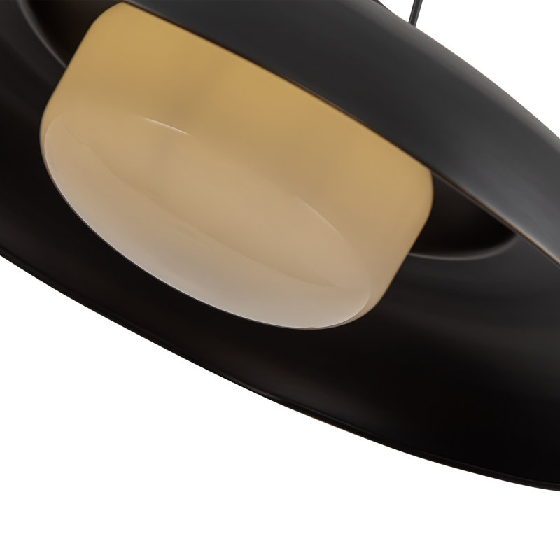 Palmetto 1 - Light Pendant, Urban Bronze, 11.75" H x 20" W x 20" D