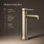 Occasion Tall Single-Handle Vessel Sink Bathroom Faucet with Drain Assembly-336265193-382420788