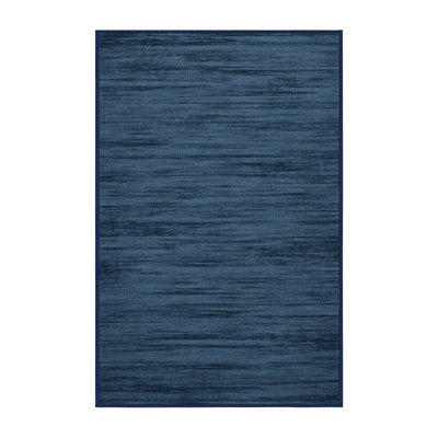 Tapis gris uni lavable à la machine