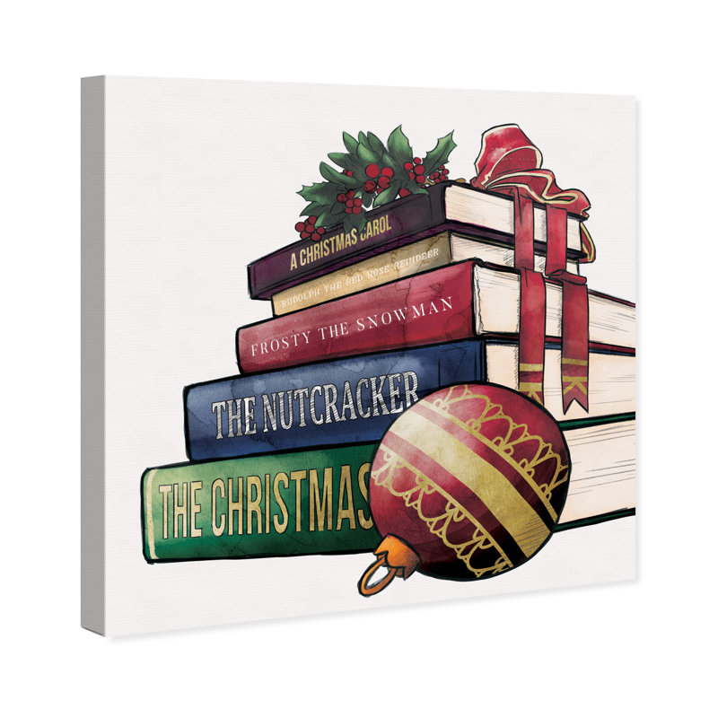 «Holiday Tales», peinture sur toile, H 30 po x l 30 po x P 1,5 po