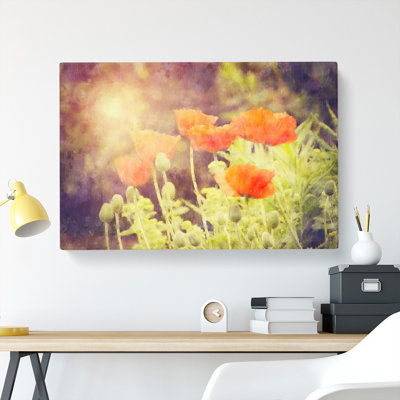 Field Of Poppies Vol.6 - Wrapped Canvas