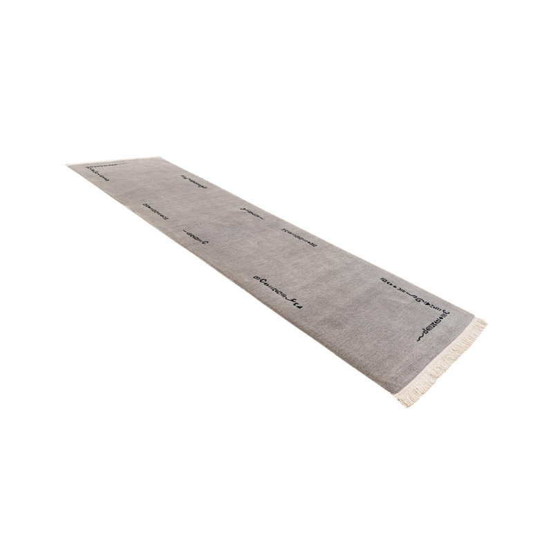 Tapis de couloir gris Jacoby