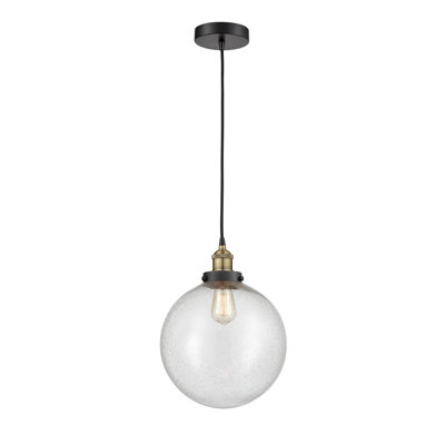 Luminaire suspendu simple à 1 lumière Frederick