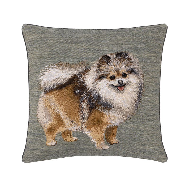 LULU Square Pillow Cover & Insert, Gray