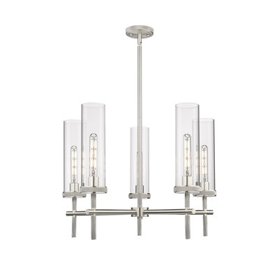 Lustre suspendu 5 lumières 12 po Lincoln