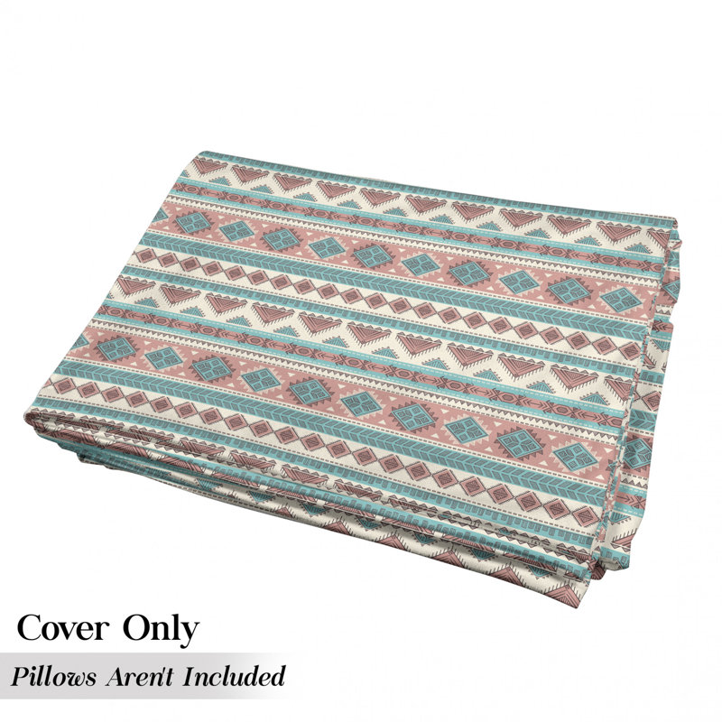 Housse de coussin d'extérieur Native Triangles, H 2 po x l 36 po x P 88 po