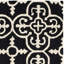 Tapis géométrique en laine touffeté à la main Brunswick-1182740134