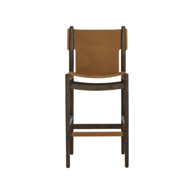 Argus Stool with Solid Wood Frame
