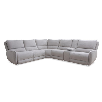 Canapé modulaire inclinable électrique 6 pièces Ignazia