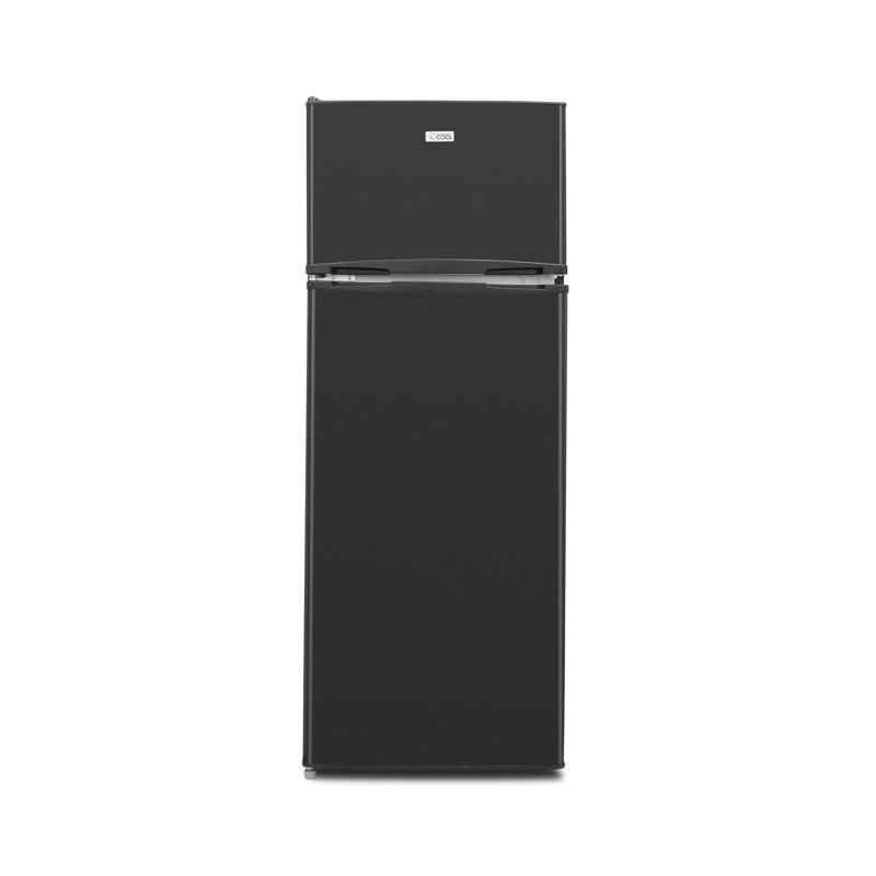 CCRA Series Commercial Cool 7.7 cu. ft. Freestanding Mini Fridge with Freezer, Black