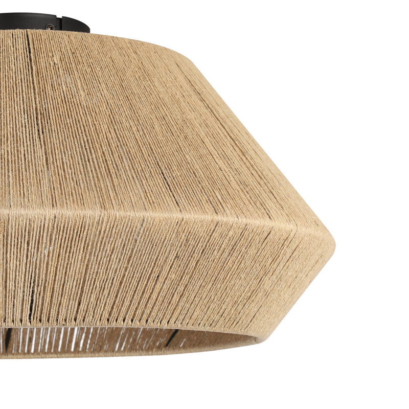 Randlett Wood Flush Mount