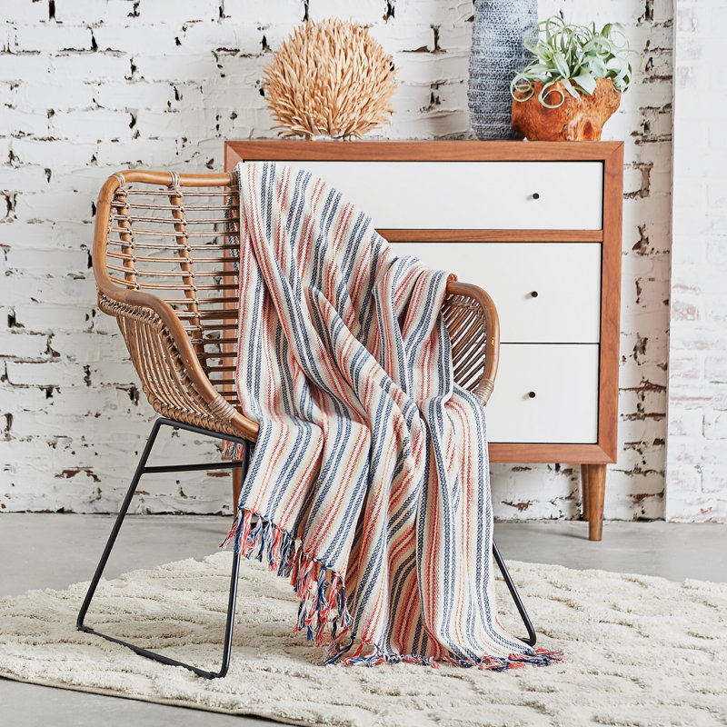 Hugo Hand Woven Throw Blanket, Canyon