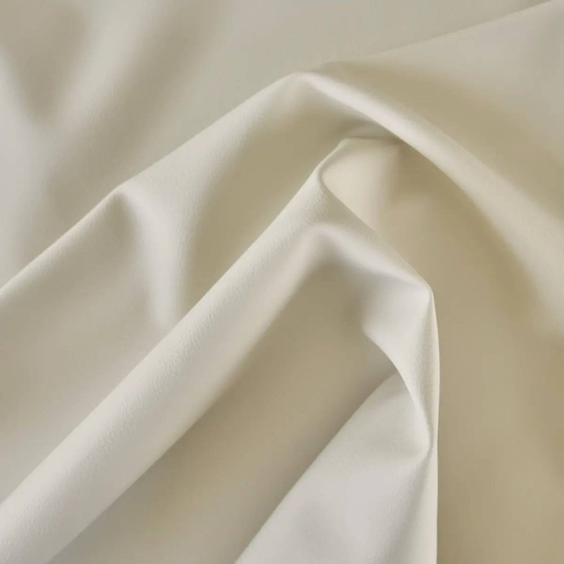 Vegan Leather Indoor/Outdoor Fabric, Cream