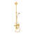 Unlacquered Polished Brass