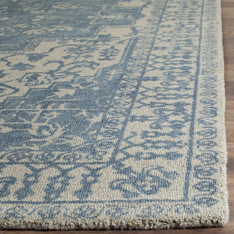 Mcfarland Vintage Hand Tufted Wool Oriental Rug, Runner 2'3" x 8'