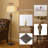 Vintage Farmhouse Floor Lamp With Glass Tray And Nightlight, Rustic Tall Standing Lamp With White Washed Finish And Linen Shade, Perfect For Living Room, Bedroom, Office (Bulb Included)-2078313299