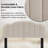 Vertical Channel Tufting Upholstered Adjustable Headboard-316146642-316146643