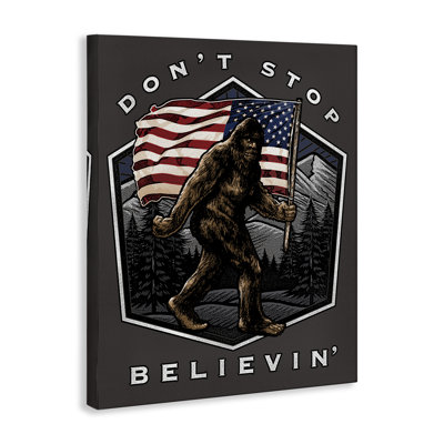 «Don't Stop Believing Canvas» par Jedco Brands, Inc.