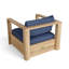 Teak Patio Chair with Cushions