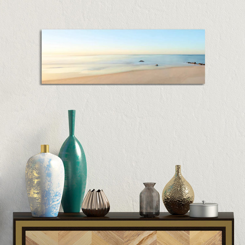 Beachscape Panorama II by James McLoughlin - Wrapped Canvas Panoramic Print, 30.48cm H x 91.44cm W x 1.905cm D