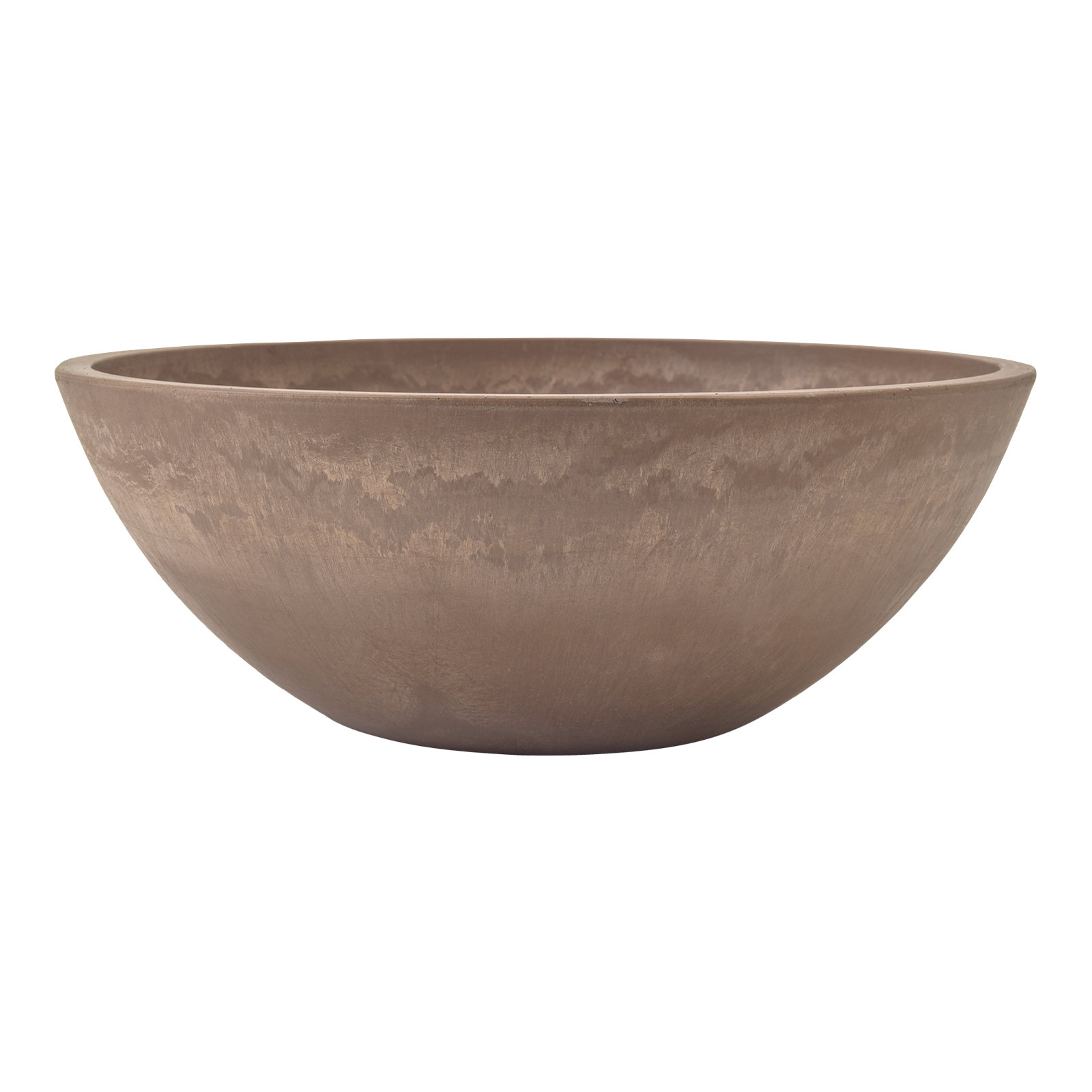 Haven Pot Planter, 4.5" H x 12" W x 12" D, Taupe