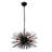 Ceren 6 - Light Iron Dimmable Sputnik Sphere Chandelier