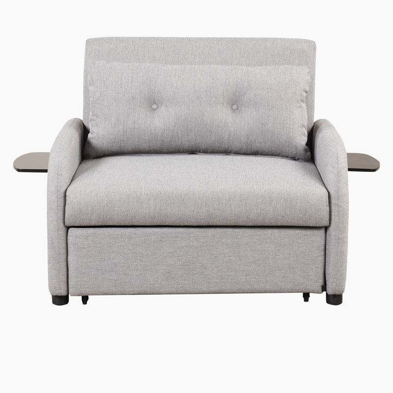 Lin Sarenac 41,5 po, 100 % lin gris clair