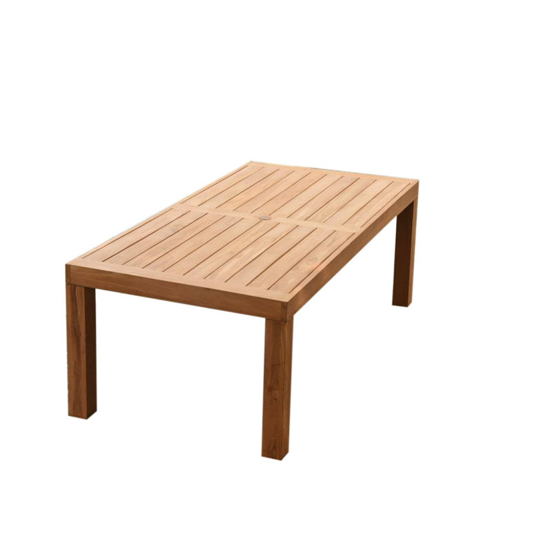 Bernardo Outdoor 5 - Piece Teak Dining Set, 8