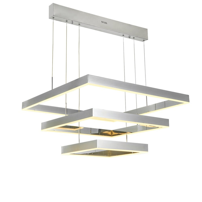 Lustre de vestibule Thumprints Chrome Austin, Chrome