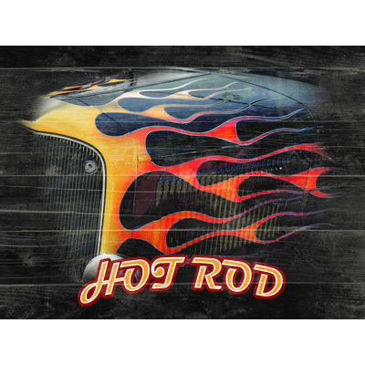 Hot Rod - reproduction sur toile tendue