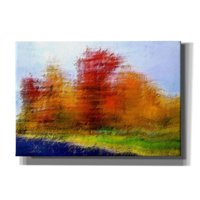 «Colours on the River» par David Manlove, estampe numérique sur toile