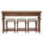 Clintwood French Country Style Storage Console Table and Stool Set