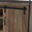 Rashawn Rustic Oak & Black Finish TV Stand