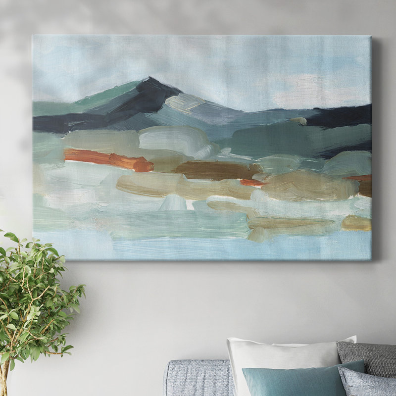 Montagnes d'automne, toile tendue I-Gallery, H 32 po x l 48 po