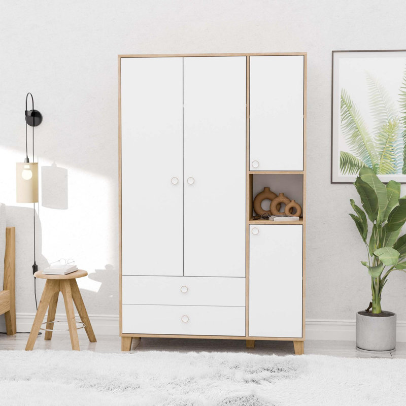 Soha Manufactured Wood Wardrobe