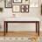 Anakin Linen Upholstered Bench with Rubberwood Legs-1984186850