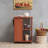 Alberto Wood Kitchen Cart-2093199519