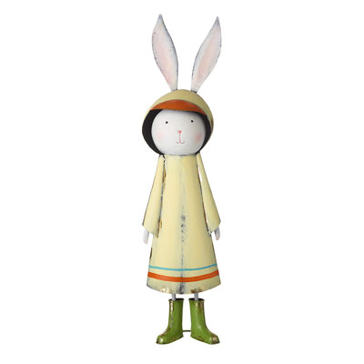 Standing Rabbit In Yellow Coat