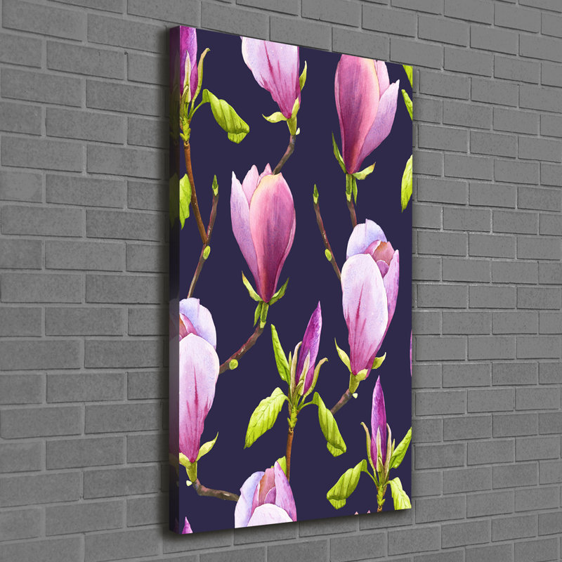 Magnolia - Wrapped Canvas Print, 120cm H x 60cm W