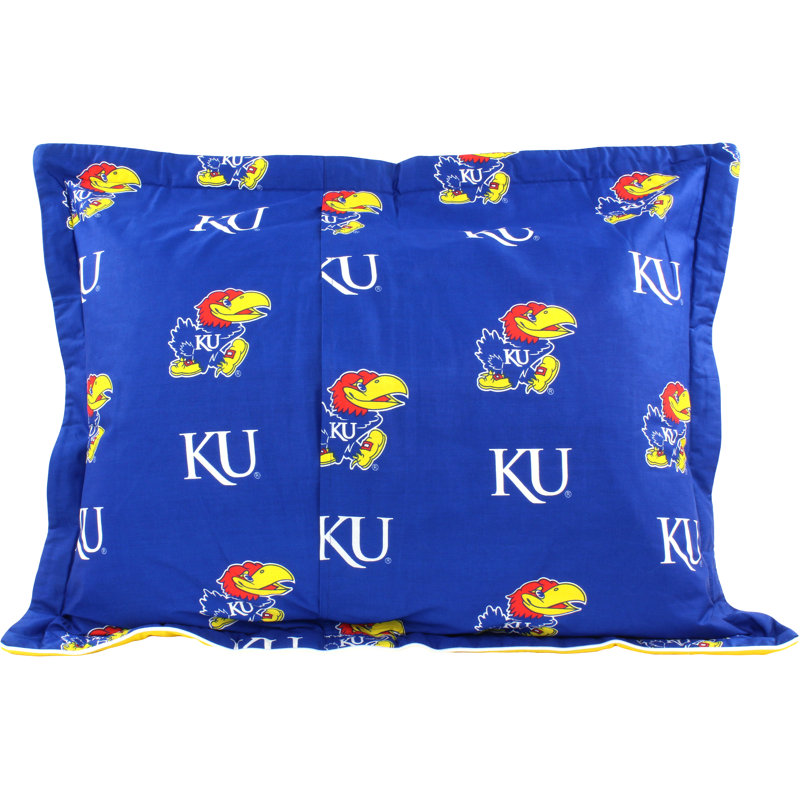NCAA Cotton Blend Sham Set