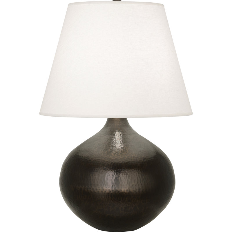 Dal Table Lamp, 19.25" H x 13" W x 13" D, Deep Patina Bronze